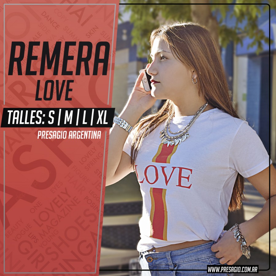 Remera Love