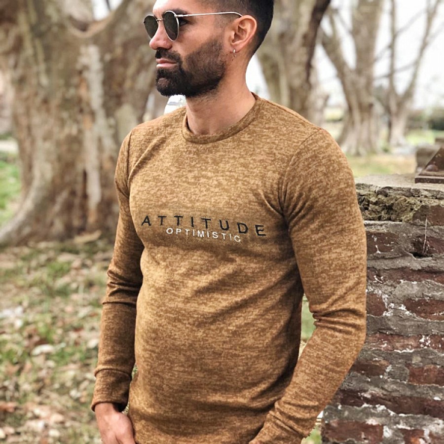 Sweater Attitude Mostaza