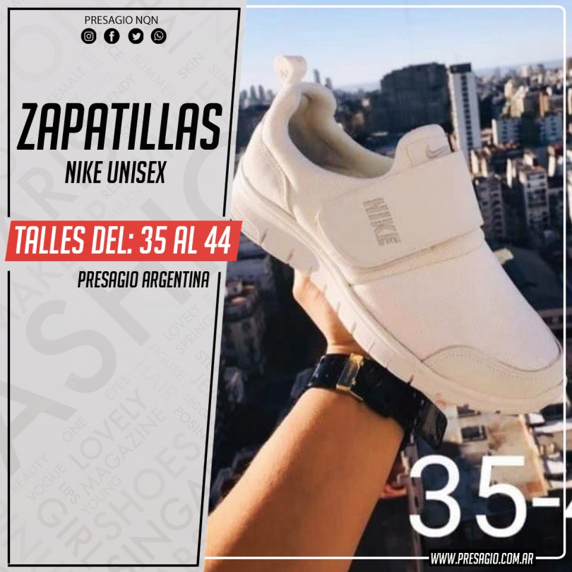 Zapatillas Nike abrojo Blanca Presagio