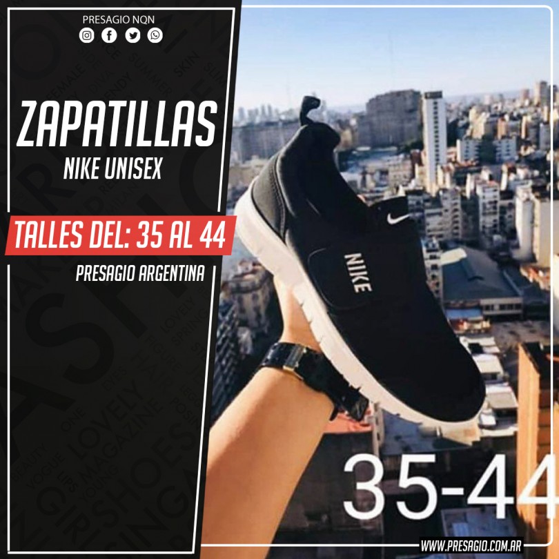 Zapatillas Nike abrojo Negra Presagio