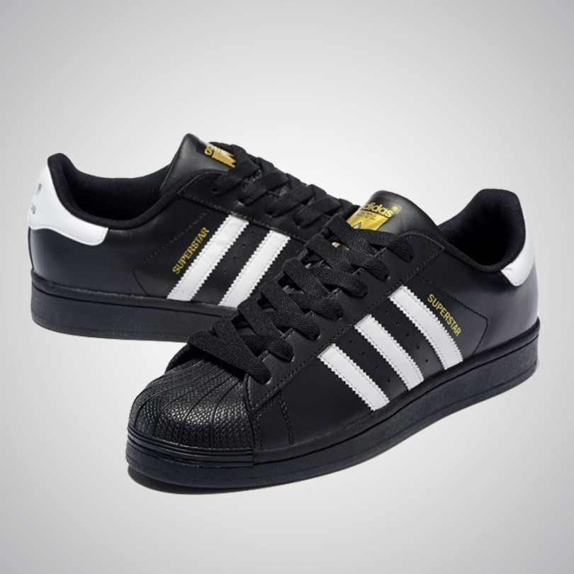 Zapatillas adidas superstar negra Clearance