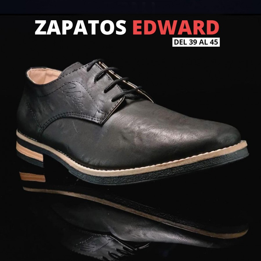 Zapatos Edward Negro